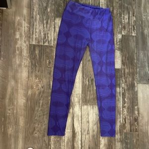 Lularoe purple leggings